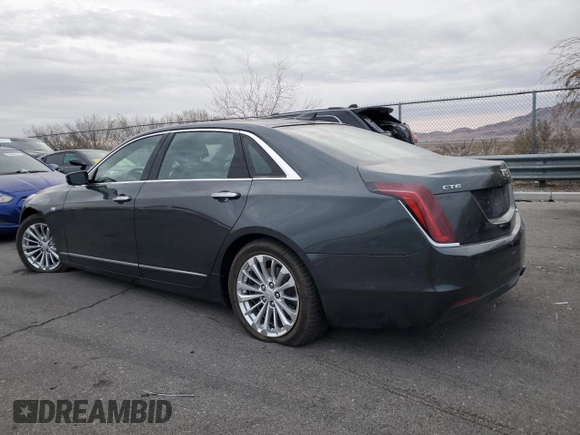 2017 Cadillac CT6 Luxury RWD with VIN 1G6KC5RX1HU188452, listed as a Copart auction lot 86581314 with 68,952 mi miles and Salvage title. Bid and sale history available at DreamBid. Image 2.