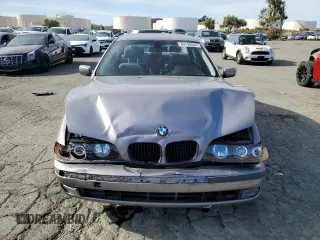 2000 BMW 5 Series 540i with VIN WBADN5340YGC95845, listed as a Copart auction lot 80798884 with 144,032 mi miles and Salvage Title. Bid and sale history available at carsss.com. Image 5.