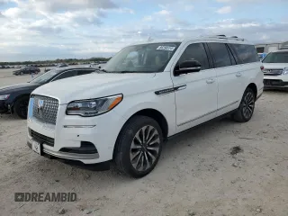 2022 Lincoln Navigator Reserve z VIN 5LMJJ3KT6NEL05029, wystawiony jako Copart lot #86290224 z przebiegiem Nie podano mil oraz Szkoda całkowita • Salvage title. Historia ofert i sprzedaży dostępna na DreamBid. Obrazek 1.