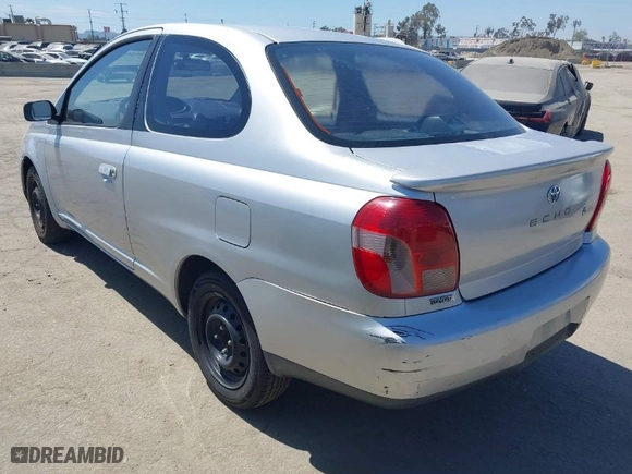 2002 Toyota ECHO with VIN JTDAT123920230177, listed as a IAAI auction lot 42030596 with 184,146 mi miles. Bid and sale history available at carsss.com. Image 3.