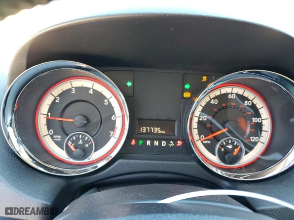 2014 Dodge Grand Caravan SE with VIN 2C4RDGBG1ER340401, listed as a Copart auction lot 48037895 with 137,735 mi miles and Salvage Title. Bid and sale history available at carsss.com. Image 9.