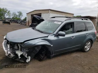 2010 Subaru Forester X Premium with VIN JF2SH6CCXAH736488, listed as a Copart auction lot 61040815 with 61,823 mi miles and Salvage title. Bid and sale history available at DreamBid. Image 1.