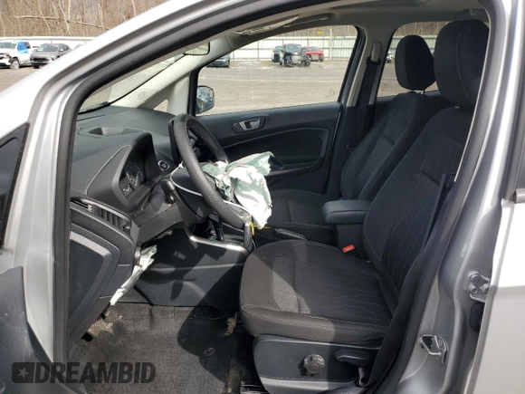 2022 Ford EcoSport SE with VIN MAJ6S3GL4NC469769, listed as a Copart auction lot 51645615 with 22,570 mi miles and Salvage Title. Bid and sale history available at DreamBid. Image 7.