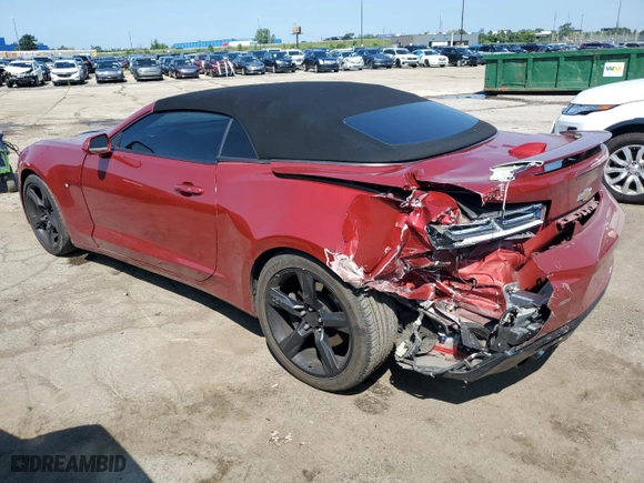 2017 Chevrolet Camaro 2SS with VIN 1G1FH3D73H0106412, listed as a Copart auction lot 63000844 with 42,633 mi miles and Clean Title. Bid and sale history available at carsss.com. Image 2.