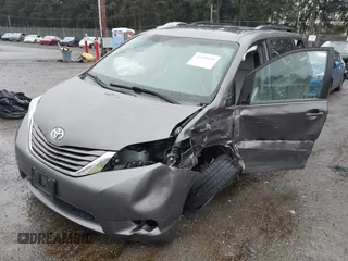 2015 Toyota Sienna LE AAS with VIN 5TDKK3DC3FS635681, listed as a IAAI auction lot 41988400 with 122,669 mi miles and . Bid and sale history available at DreamBid. Image 6.