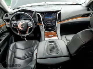 2020 Cadillac Escalade Premium Luxury with VIN 1GYS3CKJ4LR296092, listed as a Copart auction lot 81808954 with 97,339 mi miles and Non Repairable. Bid and sale history available at carsss.com. Image 8.