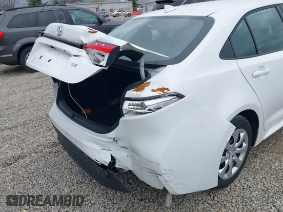 2024 Toyota Corolla LE with VIN 5YFB4MDE1RP177251, listed as a IAAI auction lot 41907837 with 12,574 mi miles. Bid and sale history available at carsss.com. Image 17.