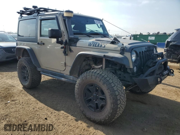 2018 Jeep Wrangler Willys Wheeler W z VIN 1C4AJWAG1JL832396, wystawiony jako Copart lot #54163995 z przebiegiem 55 984 mil mil oraz Szkoda całkowita • Salvage title. Historia ofert i sprzedaży dostępna na DreamBid. Obrazek 4.