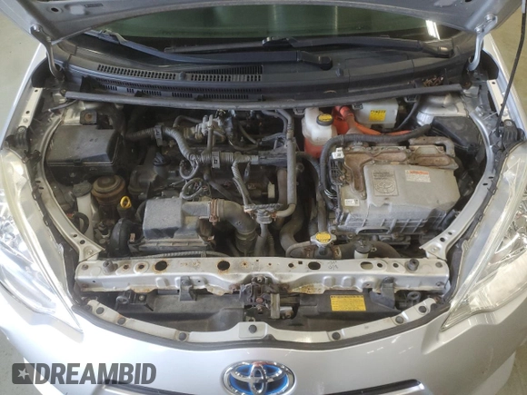 2014 Toyota Prius One with VIN JTDKDTB35E1560149, listed as a Copart auction lot 57283295 with 153,810 mi miles and Clean Title. Bid and sale history available at DreamBid. Image 11.
