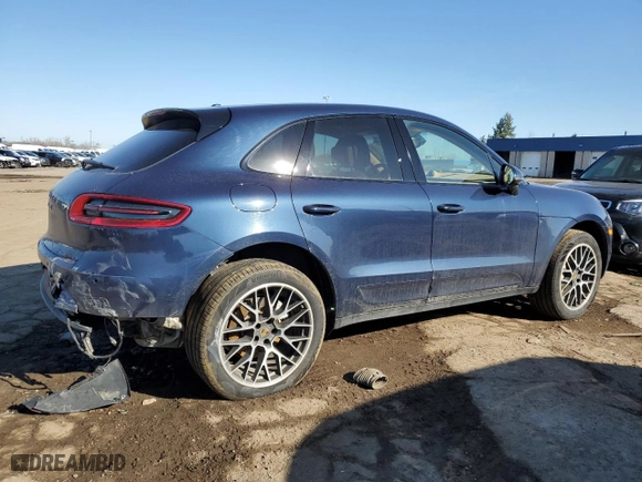 2016 Porsche Macan S with VIN WP1AB2A58GLB41345, listed as a Copart auction lot 48575565 with 91,648 mi miles and Clean Title. Bid and sale history available at carsss.com. Image 3.