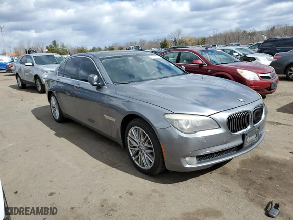 2012 BMW 7 Series 750i xDrive with VIN WBAKC6C50CDX99525, listed as a Copart auction lot 47569675 with 155,843 mi miles and Clean Title. Bid and sale history available at carsss.com. Image 4.