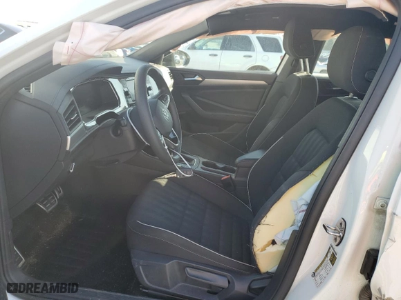 2023 Volkswagen Jetta Sport with VIN 3VWBM7BU4PM040057, listed as a Copart auction lot 43955735 with 33,467 mi miles and Salvage Title. Bid and sale history available at carsss.com. Image 7.