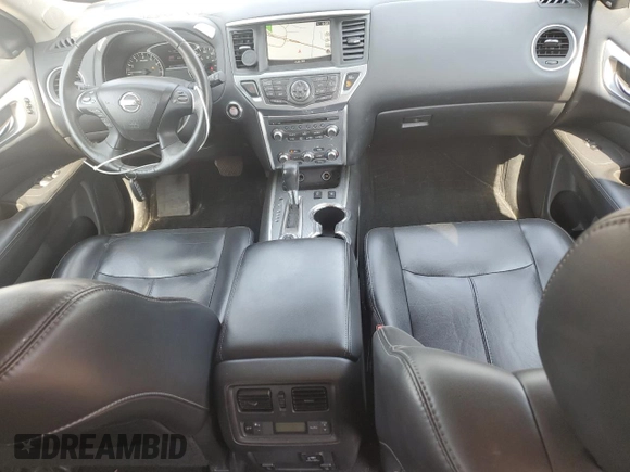 2017 Nissan Pathfinder SL with VIN 5N1DR2MM1HC611323, listed as a Copart auction lot 59956795 with 80,317 mi miles and Salvage title. Bid and sale history available at DreamBid. Image 8.
