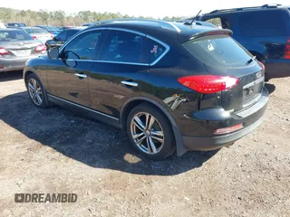 2014 Infiniti QX50 Journey with VIN JN1BJ0HP3EM210697, listed as a IAAI auction lot 41735471 with 141,287 mi miles. Bid and sale history available at carsss.com. Image 3.
