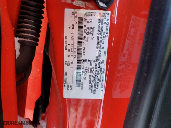 2015 Ford Focus SE with VIN 1FADP3F23FL259523, listed as a Copart auction lot 45208575 with 170,771 mi miles and Salvage Title. Bid and sale history available at carsss.com. Image 13.