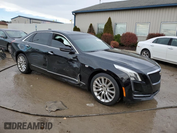 2017 Cadillac CT6 AWD with VIN 1G6KB5RS8HU195910, listed as a Copart auction lot 85089084 with 69,342 mi miles and Salvage title. Bid and sale history available at DreamBid. Image 4.