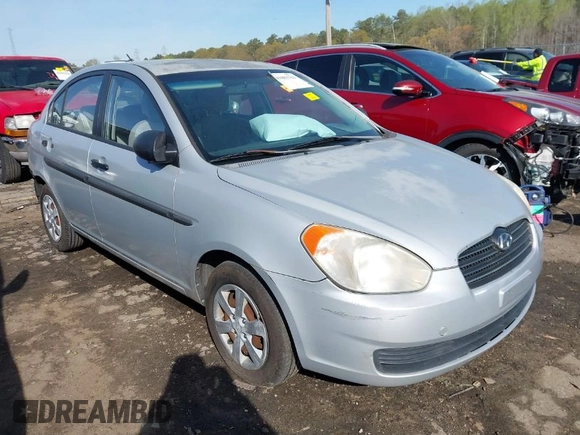 2009 Hyundai Accent Auto GLS with VIN KMHCM46C69U316790, listed as a IAAI auction lot 41883763 with 182,647 mi miles. Bid and sale history available at carsss.com. Image 1.