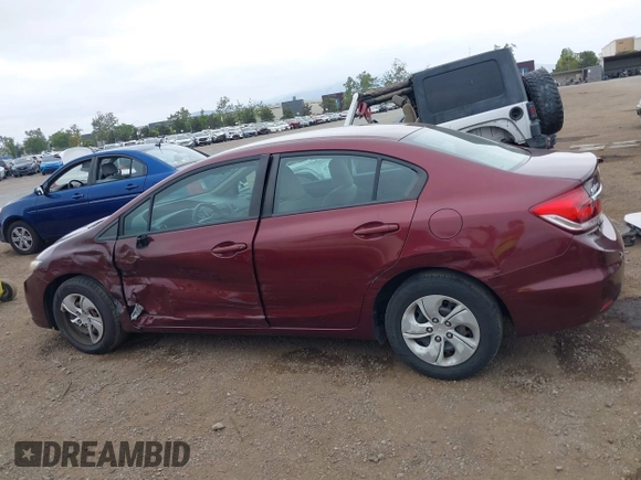 2014 Honda Civic LX z VIN 19XFB2F54EE262041, wystawiony jako IAAI lot #42368360 z przebiegiem 126 820 mil mil oraz . Historia ofert i sprzedaży dostępna na DreamBid. Obrazek 14.