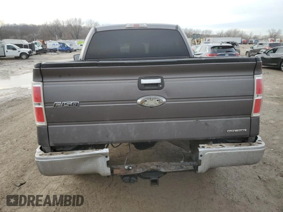 2012 Ford F-150 XL with VIN 1FTFW1EF7CKD07797, listed as a Copart auction lot 46160675 with 418,790 mi miles and Salvage Title. Bid and sale history available at carsss.com. Image 6.