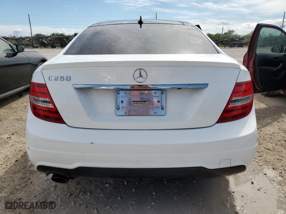 2013 Mercedes-Benz C-Class C 250 with VIN WDDGJ4HBXDG060881, listed as a Copart auction lot 74990394 with 0 mi miles and Non Repairable. Bid and sale history available at carsss.com. Image 6.