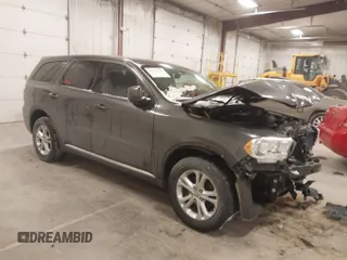 2013 Dodge Durango SXT with VIN 1C4RDJAG0DC687403, listed as a IAAI auction lot 41045517 with 138,635 mi miles. Bid and sale history available at carsss.com. Image 1.