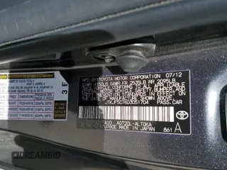 2013 Scion tC with VIN JTKJF5C76D3051704, listed as a Copart auction lot 46220345 with 177,087 mi miles and Salvage Title. Bid and sale history available at carsss.com. Image 12.
