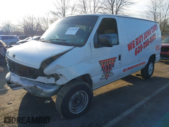 2000 Ford Econoline Cargo Commercial with VIN 1FTNE24L7YHB21192, listed as a IAAI auction lot 41470470 with 132,688 mi miles and . Bid and sale history available at carsss.com. Image 17.
