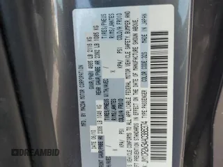 2010 Mazda 5 Sport z VIN JM1CR2W34A0386374, wystawiony jako Copart lot #54013095 z przebiegiem 76 871 mil mil oraz Szkoda całkowita • Salvage title. Historia ofert i sprzedaży dostępna na DreamBid. Obrazek 13.
