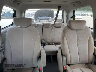 2009 Kia Sedona LX with VIN KNDMB233X96286866, listed as a Copart auction lot 72221534 with 157,212 mi miles and Salvage Title. Bid and sale history available at carsss.com. Image 10.