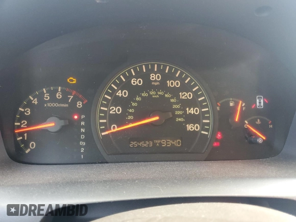 2003 Honda Accord LX с VIN 1HGCM56393A131007, выставлен на аукционе Copart как лот 43392735 с пробегом 254 523 миль миль и Списание • Salvage title. История ставок и продаж доступна на DreamBid. Изображение 9.
