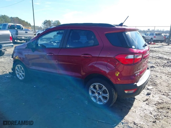 2020 Ford EcoSport SE with VIN MAJ3S2GE3LC312374, listed as a IAAI auction lot 41421869 with 74,441 mi miles. Bid and sale history available at carsss.com. Image 14.