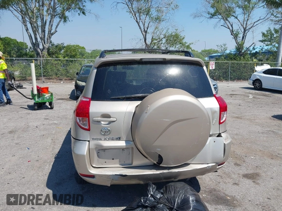 2008 Toyota RAV4 with VIN JTMZD33V186070507, listed as a IAAI auction lot 41849087 with 126,612 mi miles. Bid and sale history available at carsss.com. Image 14.