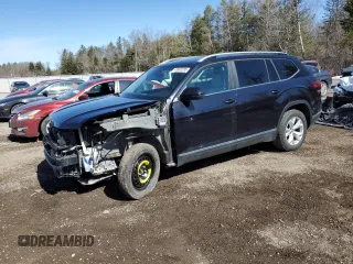 2018 Volkswagen Atlas 3.6L V6 SEL with VIN 1V2MR2CA2JC566795, listed as a Copart auction lot 49963295 with 132,307 mi miles and Salvage Title. Bid and sale history available at carsss.com. Image 1.
