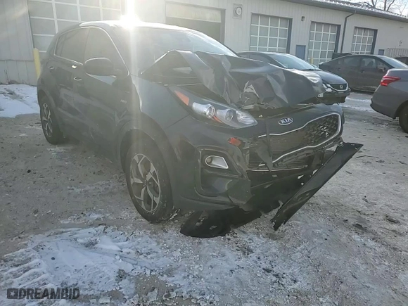 2020 Kia Sportage LX with VIN KNDPMCAC5L7834502, listed as a Copart auction lot 88693265 with 111,085 mi miles and Salvage Title. Bid and sale history available at carsss.com. Image 12.