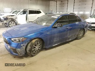 2023 Mercedes-Benz C 43 AMG with VIN W1KAF8HB5PR120847, listed as a Copart auction lot 88552215 with 15,359 mi miles and Salvage Title. Bid and sale history available at DreamBid. Image 1.