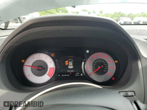 2023 Acura RDX w/A-Spec Package with VIN 5J8TC2H66PL006825, listed as a Copart auction lot 58852025 with 26,109 mi miles and Salvage title. Bid and sale history available at DreamBid. Image 9.