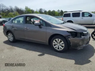 2012 Honda Civic LX z VIN 19XFB2F59CE309285, wystawiony jako Copart lot #57823965 z przebiegiem 95 991 mil mil oraz Szkoda całkowita • Salvage title. Historia ofert i sprzedaży dostępna na DreamBid. Obrazek 4.