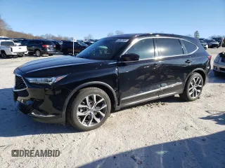 2022 Acura MDX Technology z VIN 5J8YE1H48NL022594, wystawiony jako Copart lot #47827855 z przebiegiem 40 702 mil mil oraz Szkoda całkowita • Salvage title. Historia ofert i sprzedaży dostępna na DreamBid. Obrazek 1.