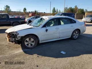 2016 Chevrolet Impala LS with VIN 2G1WA5E31G1109548, listed as a Copart auction lot 82286394 with Not provided miles and Salvage title. Bid and sale history available at DreamBid. Image 1.