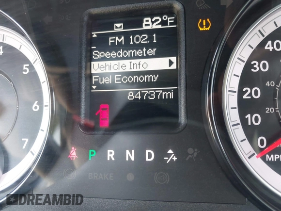 2020 Ram 1500 Tradesman with VIN 3C6JR6DG4LG133162, listed as a IAAI auction lot 42157040 with 84,737 mi miles and . Bid and sale history available at DreamBid. Image 15.