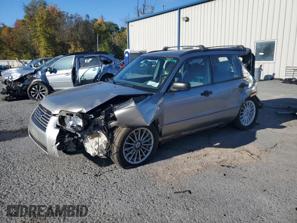 2007 Subaru Forester X with VIN JF1SG63677H719237, listed as a Copart auction lot 75498084 with 214,815 mi miles and Salvage Title. Bid and sale history available at carsss.com. Image 1.