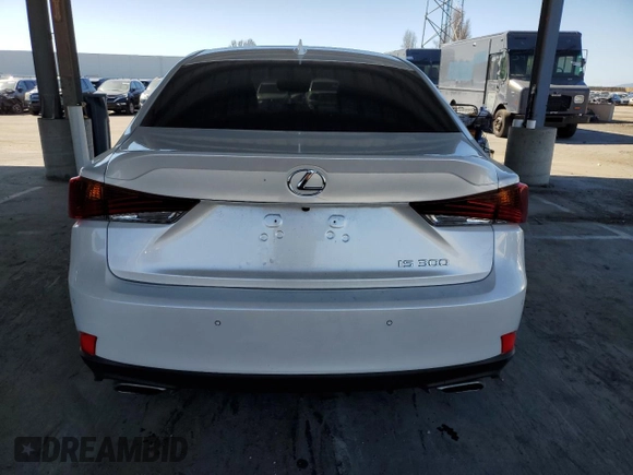 2020 Lexus IS 300 with VIN JTHDA1D27L5108881, listed as a Copart auction lot 46717135 with 41,560 mi miles and Salvage title. Bid and sale history available at DreamBid. Image 6.
