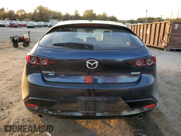 2019 Mazda Mazda3 Hatchback w/Preferred Pkg with VIN JM1BPBMM9K1130806, listed as a Copart auction lot 78083434 with 37,876 mi miles and Salvage Title. Bid and sale history available at carsss.com. Image 6.