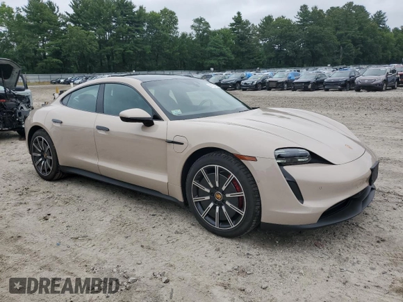 2022 Porsche Taycan 4S z VIN WP0AB2Y10NSA45834, wystawiony jako Copart lot #64102415 z przebiegiem 32 488 mil mil oraz Szkoda całkowita • Salvage title. Historia ofert i sprzedaży dostępna na DreamBid. Obrazek 4.