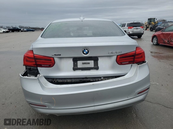 2018 BMW 3 Series 320i xDrive with VIN WBA8E5G54JNU48049, listed as a Copart auction lot 42761115 with 79,197 mi miles and Salvage Title. Bid and sale history available at carsss.com. Image 6.