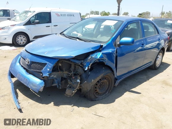 2009 Toyota Corolla with VIN 1NXBU40E39Z073140, listed as a IAAI auction lot 42554988 with 322,083 mi miles and . Bid and sale history available at DreamBid. Image 16.