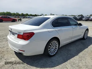 2012 BMW 7 Series 750i xDrive with VIN WBAKC6C56CDX99416, listed as a Copart auction lot 54857715 with 114,198 mi miles and Salvage Title. Bid and sale history available at carsss.com. Image 3.