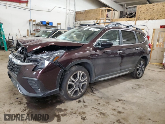 2024 Subaru Ascent Touring z VIN 4S4WMAWD3R3403489, wystawiony jako Copart lot #49660775 z przebiegiem Nie podano mil oraz Szkoda całkowita • Salvage title. Historia ofert i sprzedaży dostępna na DreamBid. Obrazek 1.