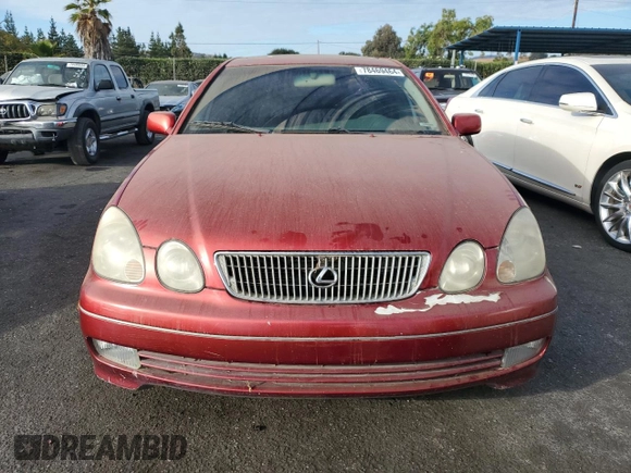 1998 Lexus GS 300 z VIN JT8BD68S5W0026008, wystawiony jako Copart lot #78469464 z przebiegiem 220 606 mil mil oraz Szkoda całkowita • Salvage title. Historia ofert i sprzedaży dostępna na DreamBid. Obrazek 5.