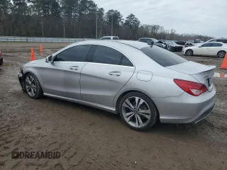 2018 Mercedes-Benz CLA 250 with VIN WDDSJ4EB5JN570545, listed as a Copart auction lot 42720865 with 161,433 mi miles and Salvage title. Bid and sale history available at DreamBid. Image 2.